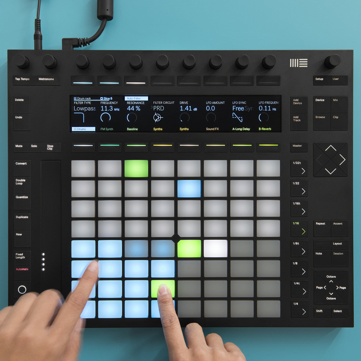 MIDI Pad Controller Ableton Push 2 Instrument + Live 10 Suite - Việt Music