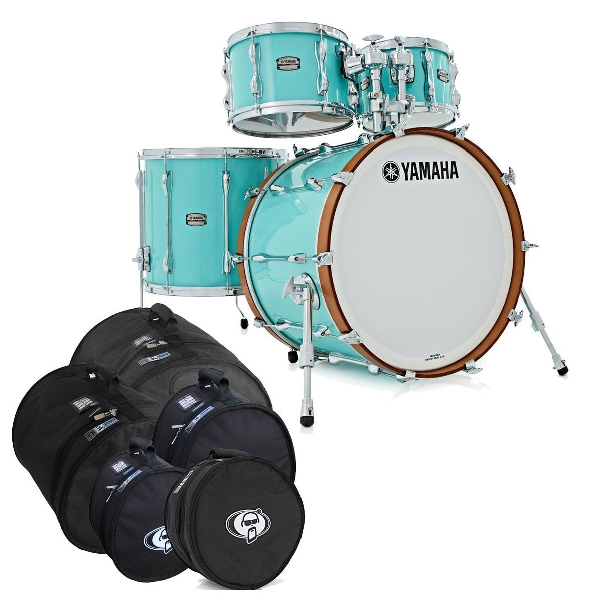 Trống Cơ Yamaha Recording Custom, Surf Green - Việt Music