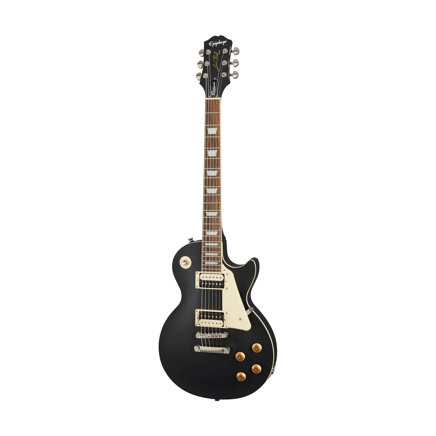 Đàn Guitar Điện Epiphone Les Paul Classic Worn, Worn Ebony