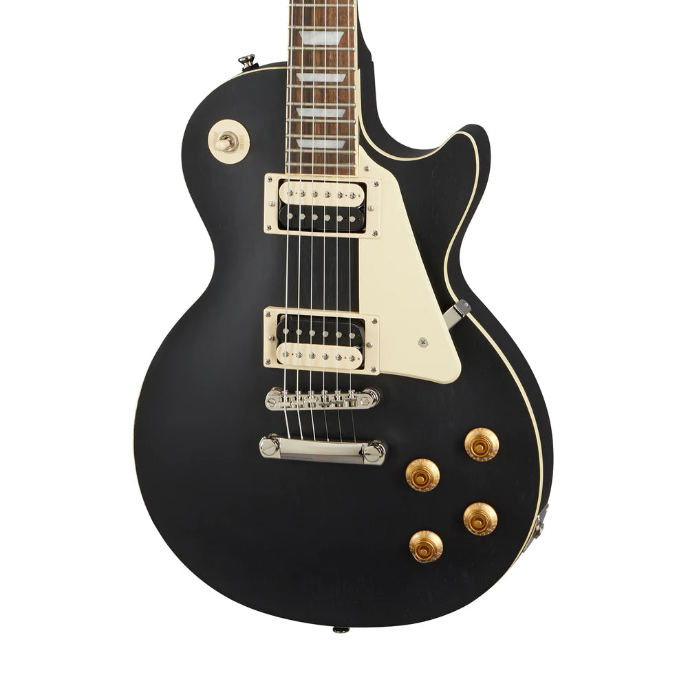Đàn Guitar Điện Epiphone Les Paul Classic Worn, Worn Ebony
