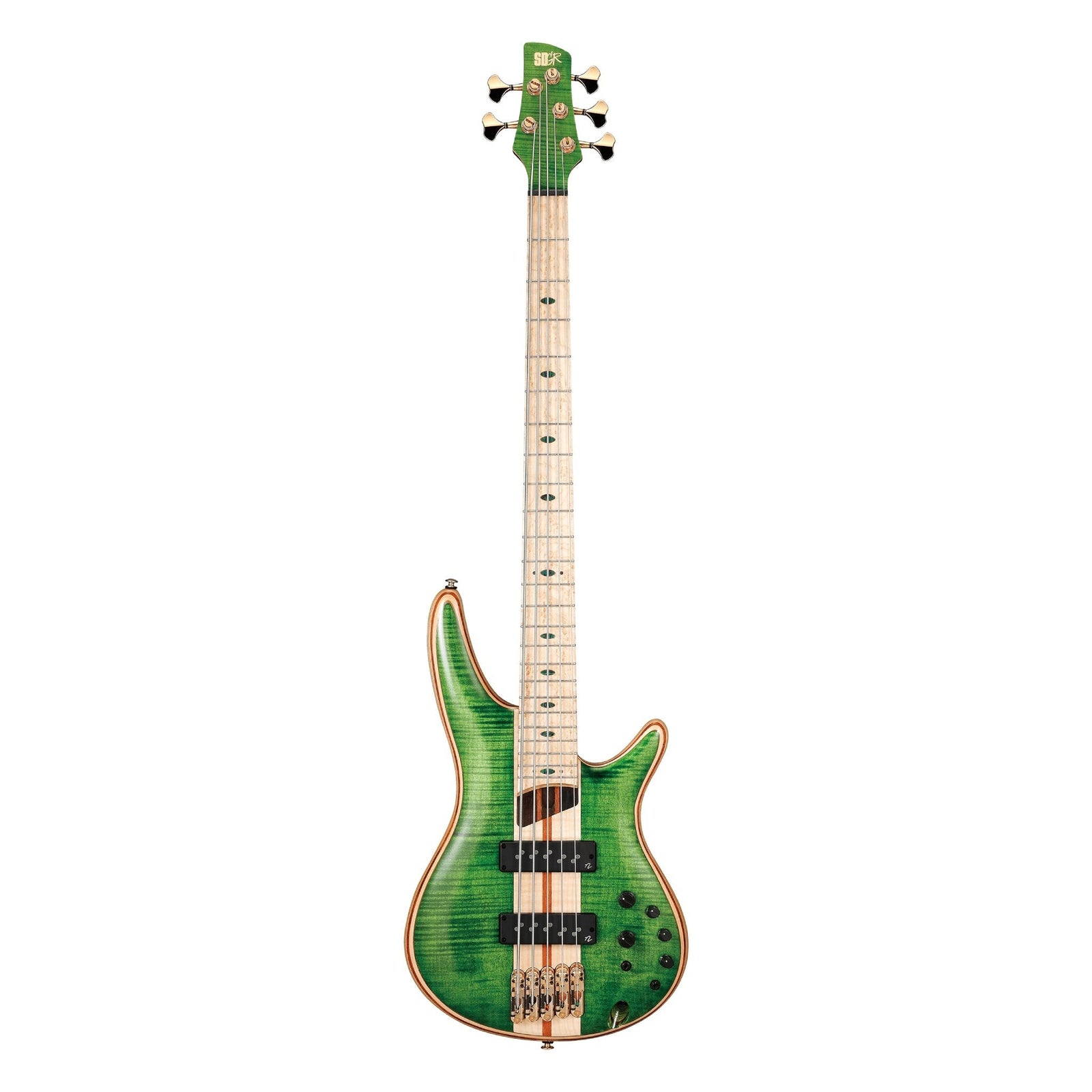 Đàn Guitar Bass Ibanez SR5FMDX, Emerald Green Low Gloss