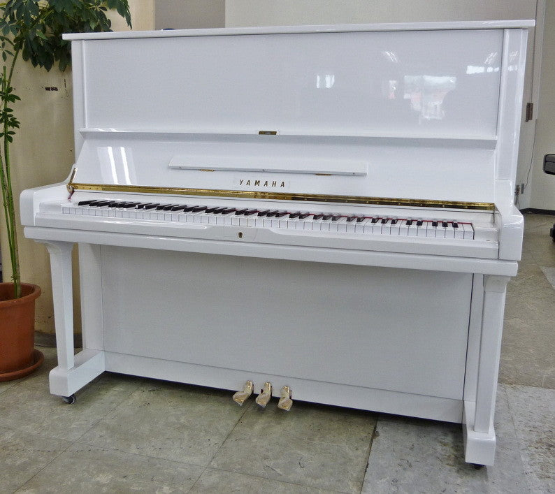 Đàn Piano Cơ Upright Yamaha U3H Màu Trắng - Qua Sử Dụng